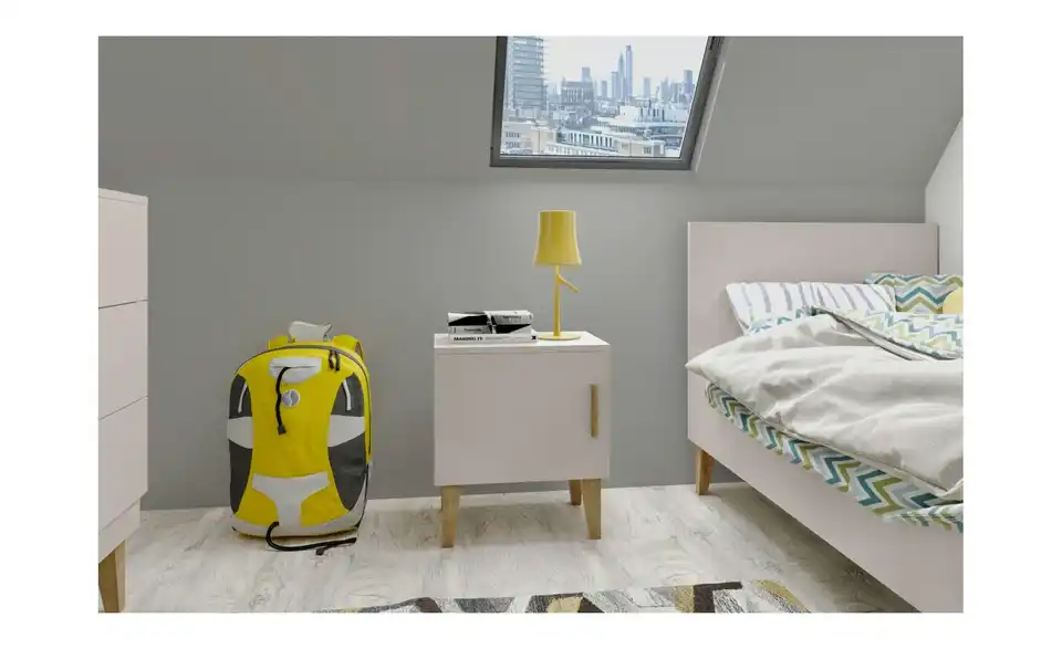 Nachtkommode Kubi BHL 50|56|34 cm Nachtkommode Kubi BHL 50|56|34 cm