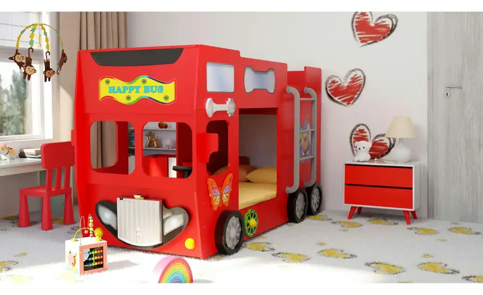 Autobett Bus BHL 116|150|207 cm