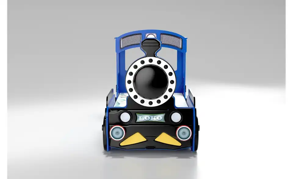 Autobett Lokomotive BHL 120|137,5|205 cm