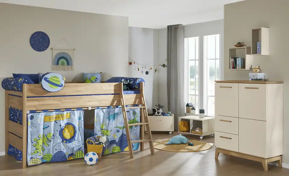 PAIDI Spielbett Sten BHL 134,5|120,6|209,6 cm