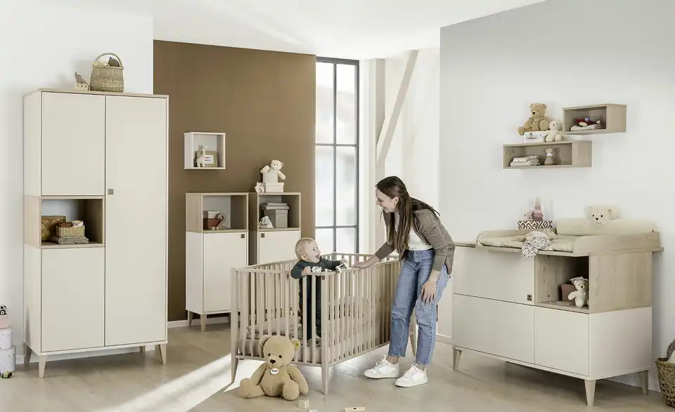 PAIDI Highboard Mila u0026 Ben BHT 48,4|129,6|40,1 cm