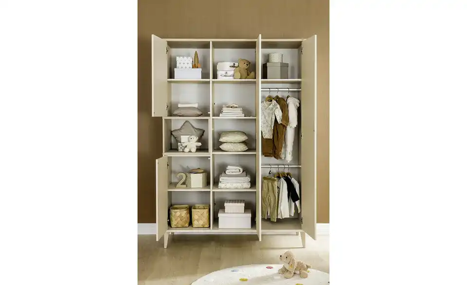 PAIDI Kleiderschrank Mila u0026 Ben BHT 141,2|205,8|58,2 cm