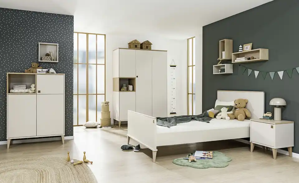 PAIDI Jugendbett Mila u0026 Ben BHL 126,1|98|208,8 cm