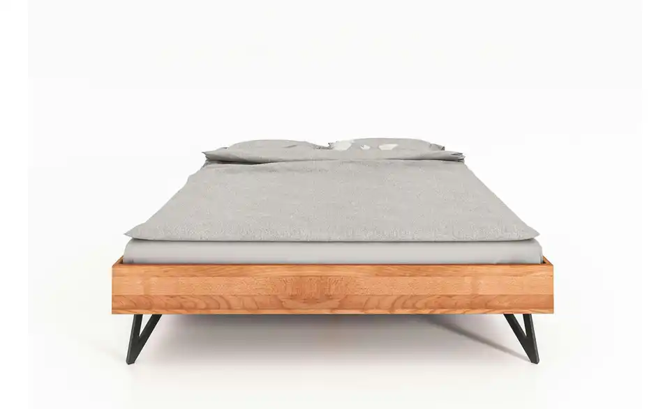 Massivholzbett ohne Kopfteil Karl BHL 90|38|200 cm