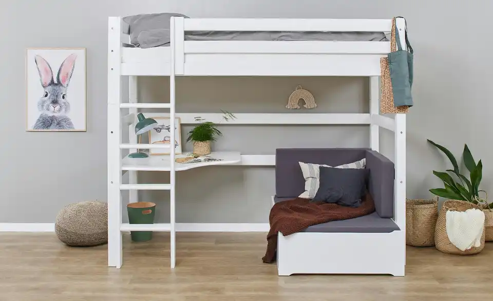 Hochbett ECO Luxury BHL 104|177|209 cm