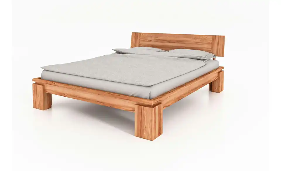 Massivholzbett hoch Theo BHL 98|83|203 cm
