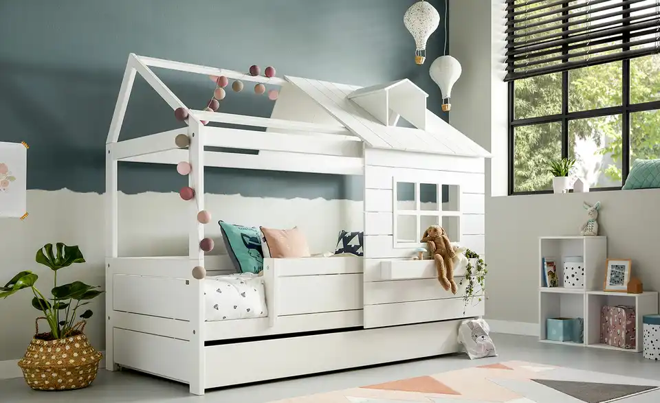 Lifetime offenes Hausbett Lake House BHT 207|177|114 cm