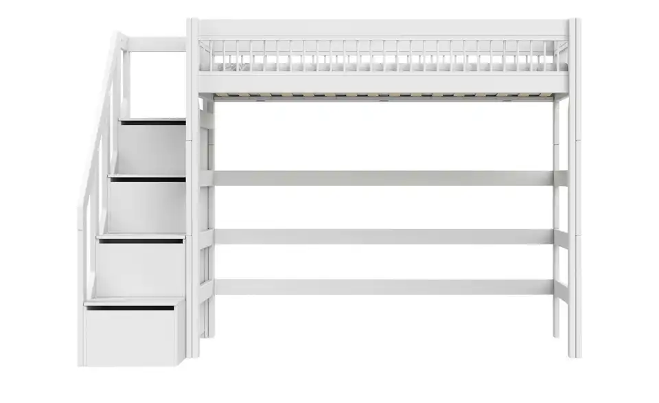 Lifetime Hochbett mit Treppe Breeze BHT 257|177|132 cm
