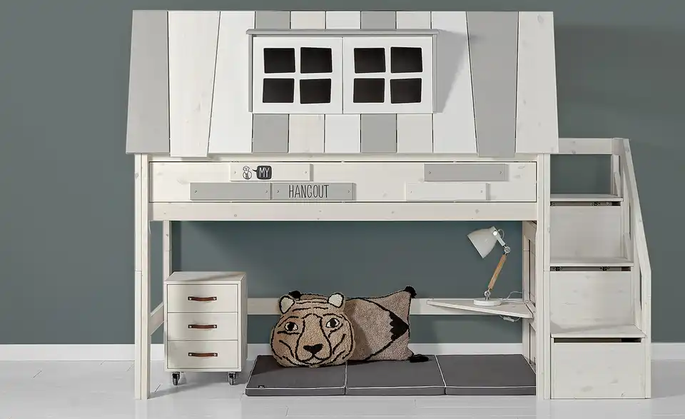 Lifetime Abenteuerbett mit Treppe My Hangout BHT 261|196|107 cm