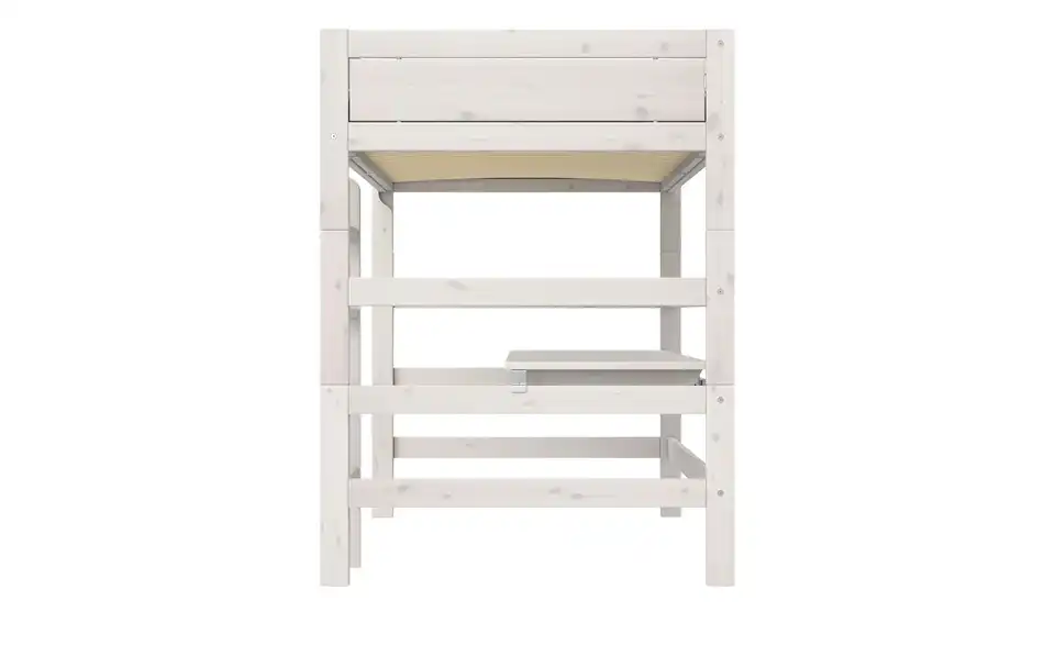 Lifetime Hochbett mit Leiter und Schreibtisch 120cm Basis BHT 207|177|132 cm