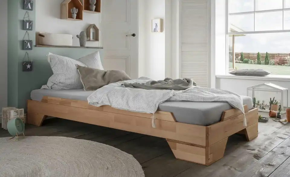 Stapelbett aus Massivholz Denver BHL 95|26|205 cm