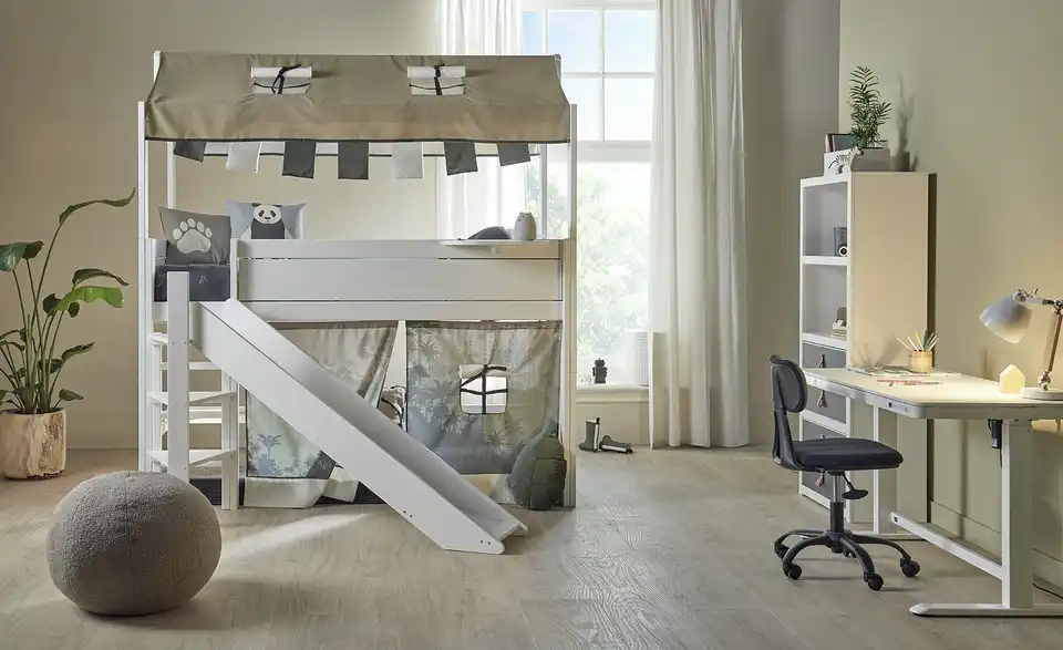 Lifetime Hausbett mit Rutsche Basis BHT 207|225|192 cm