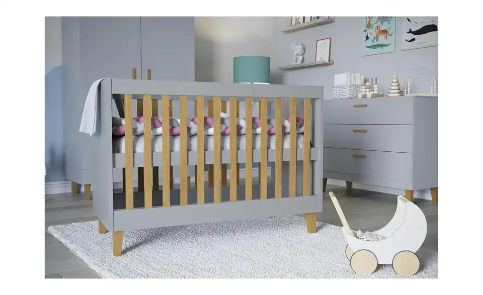 Kinderbett Kubi BHL 124|90|66 cm