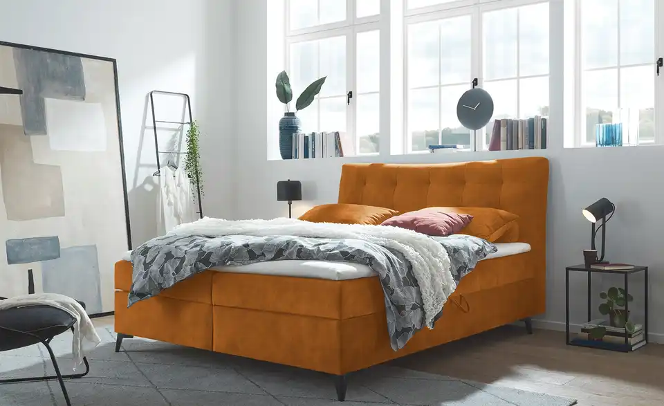 Boxbett mit Bettkasten Melrose BHL 182|109|210 cm