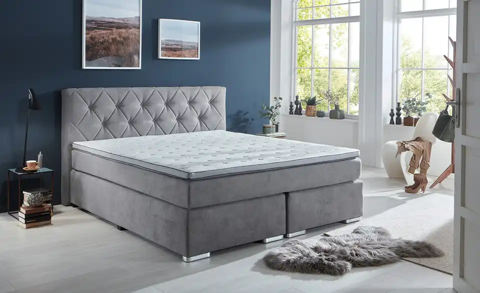 uno Boxspringbett Baker BHL 190|110|216 cm