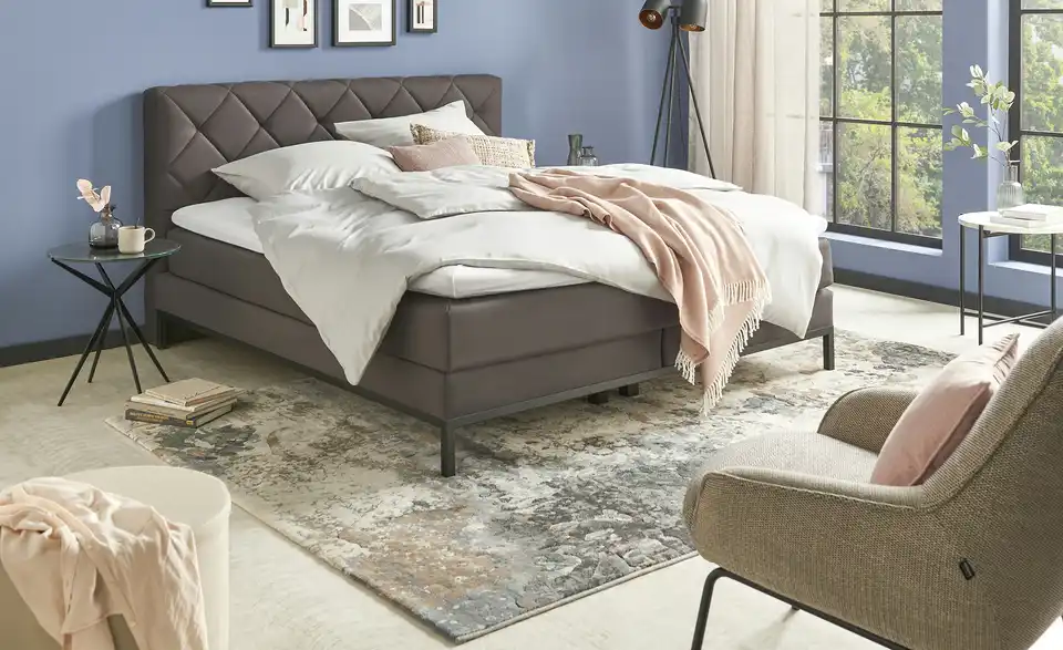 uno Boxspringbett Rockaway BHL 140|104|214 cm uno Boxspringbett Rockaway BHL 140|104|214 cm