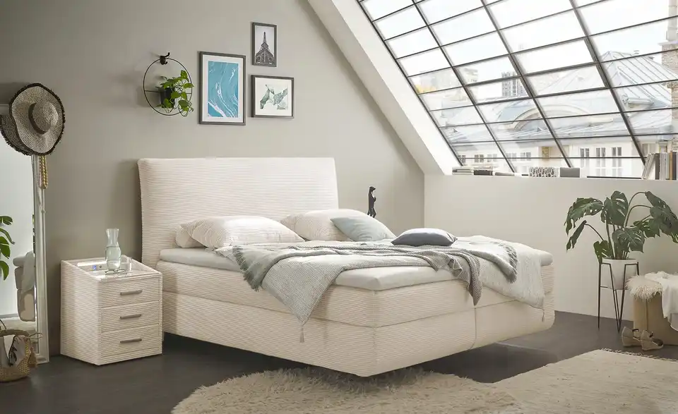 Boxspringbett Kent BHL 185|126|216 cm