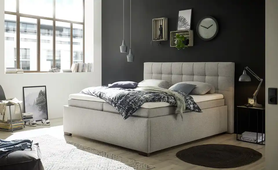 Boxbett mit Bettkasten Artos BHL 203|123|213 cm