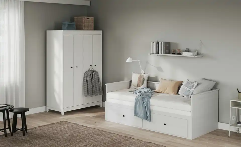 Tagesbett mit Ausziehfunktion Merton BHL 96|75|206 cm