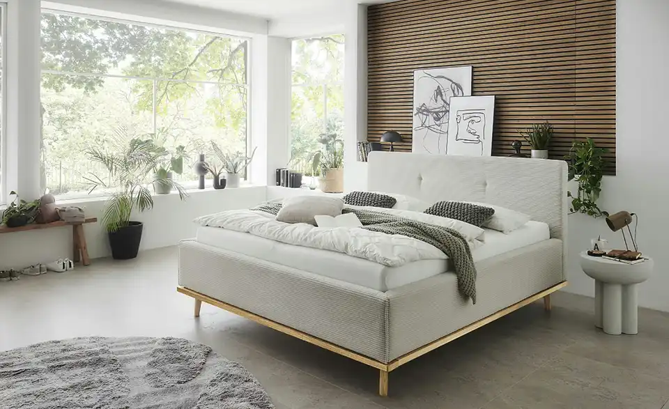 Musterring Polsterbett Delphi Cord BHL 198|118|221 cm