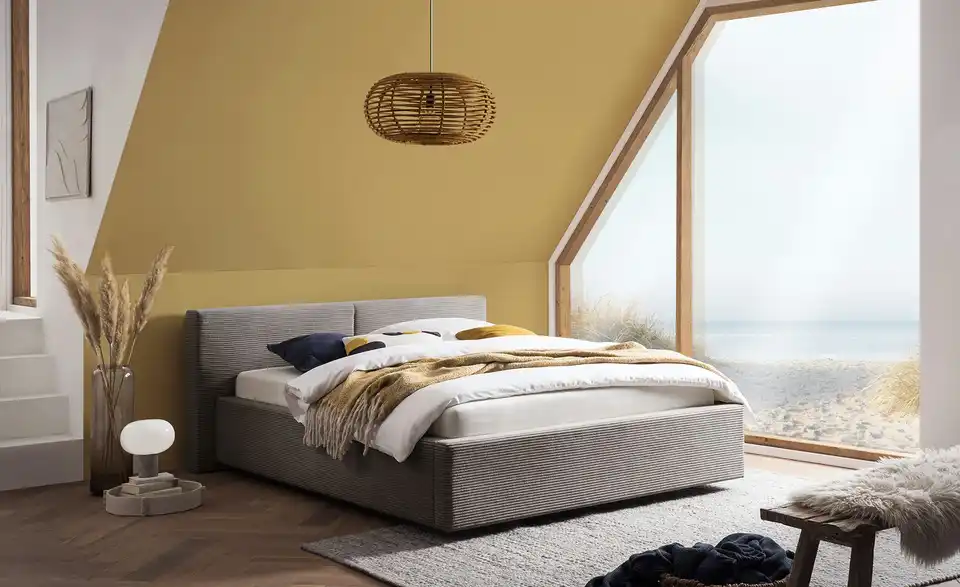 Polsterbett mit Bettkasten Colville BHL 178|82|225 cm