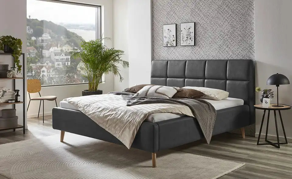 Polsterbettgestell Granada BHL 196|114|219 cm