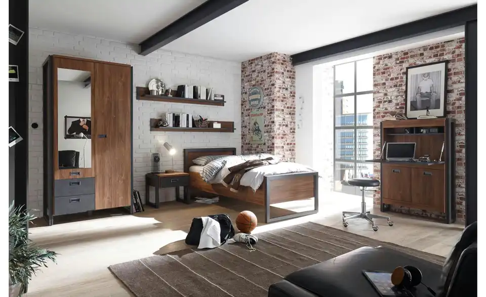 Kleiderschrank Dinan BHT 95|202|59 cm