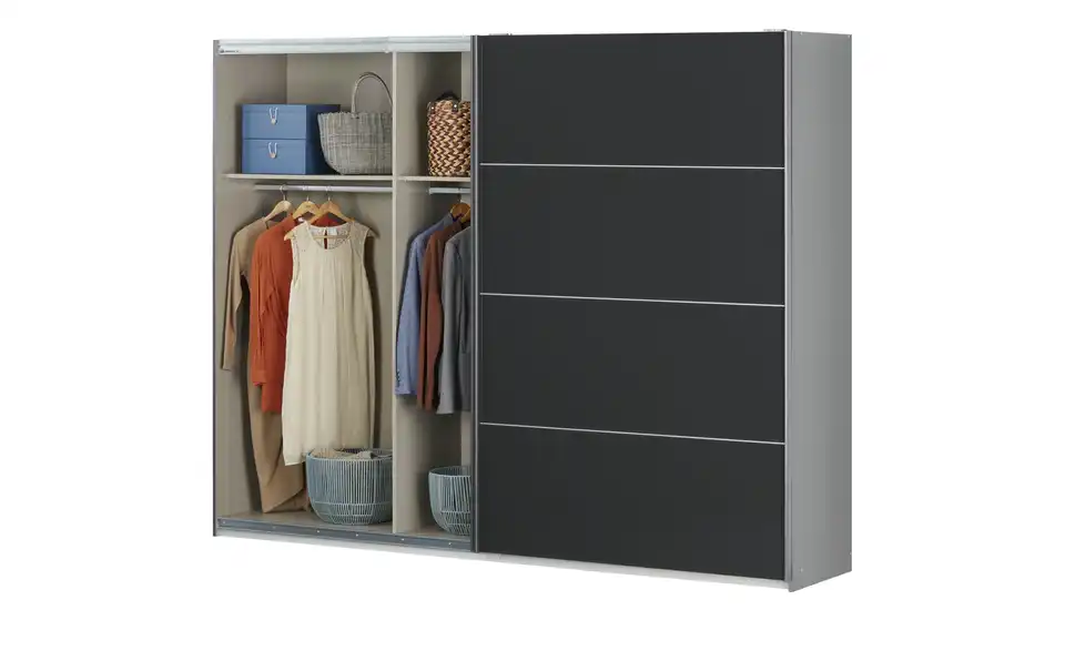 meinSchrank Schwebetürenschrank Marie BHT 271|210|62 cm