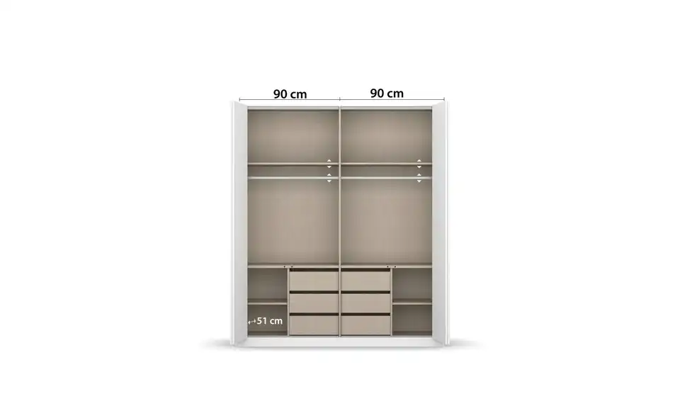 Falttürenschrank Wincanton BHL 181|210|54 cm