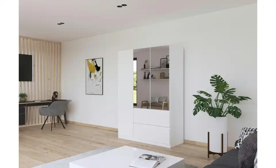 Drehtürenschrank Jamie BHL 136|197|54 cm