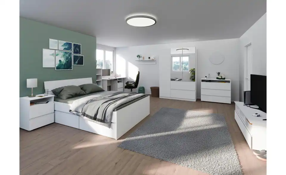 Drehtürenschrank Jamie BHL 136|197|54 cm