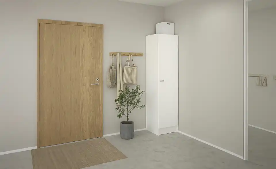 Drehtürenschrank Forres BHT 49,2|200|47,1 cm