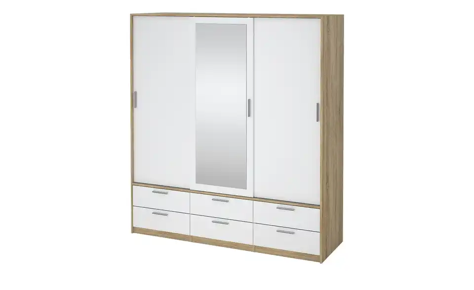 Schiebetürenschrank Lewes BHT 181,4|200|60,3 cm