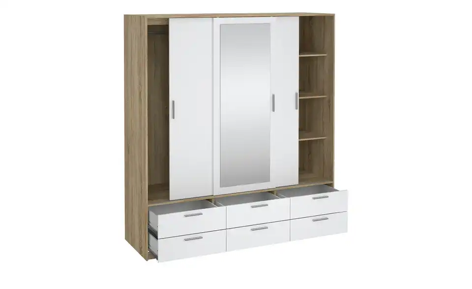 Schiebetürenschrank Lewes BHT 181,4|200|60,3 cm