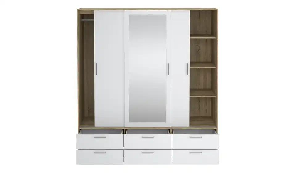 Schiebetürenschrank Lewes BHT 181,4|200|60,3 cm