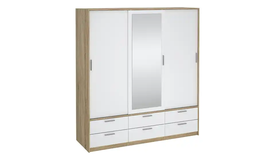 Schiebetürenschrank Lewes BHT 181,4|200|60,3 cm