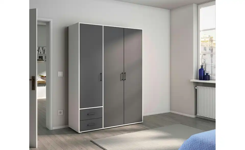 Drehtürenschrank Yarm BHL 140|194|53 cm