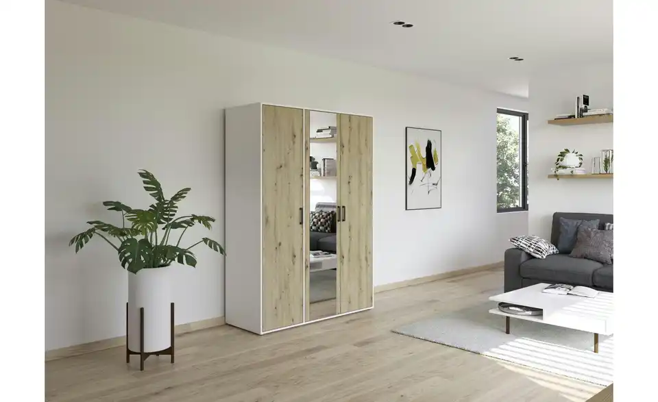 Drehtürenschrank Yarm BHL 140|194|53 cm