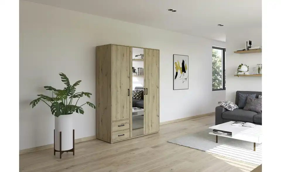 Drehtürenschrank Yarm BHL 140|194|53 cm