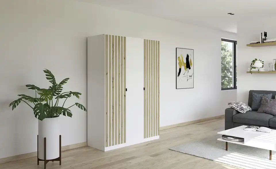 Drehtürenschrank Piove BHT 136|197|54 cm