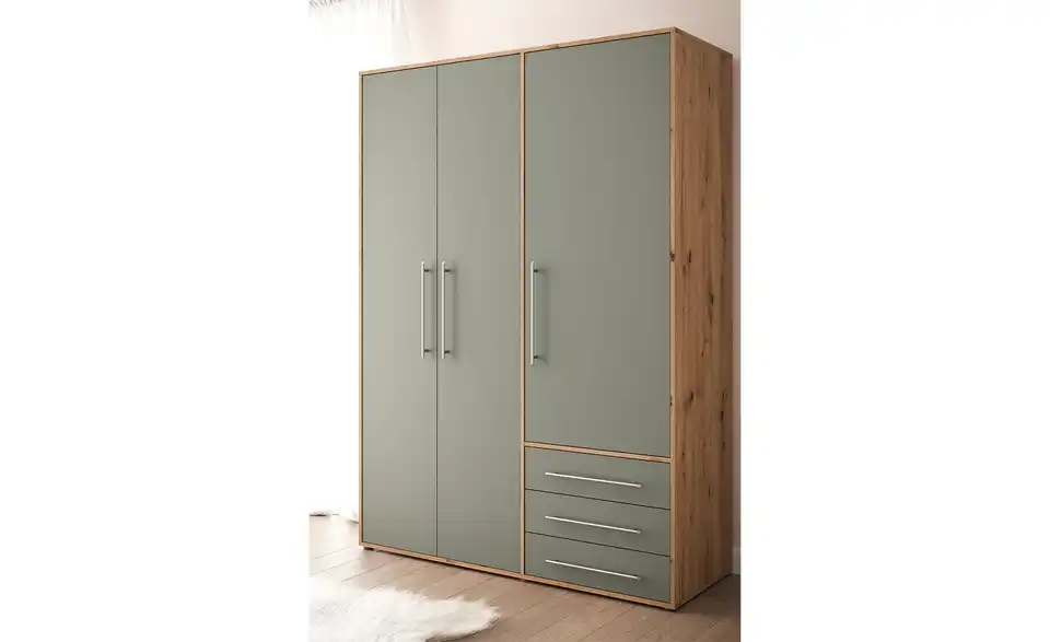 Kleiderschrank Morley BHT 144,4|200|53 cm
