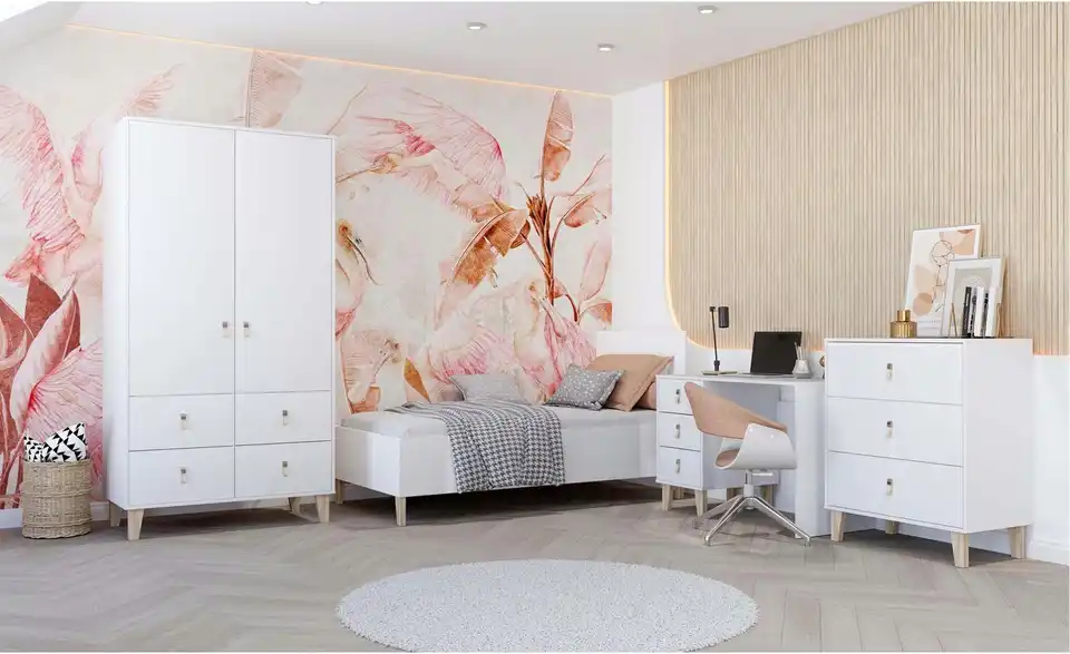 Drehtürenschrank mit Einlegeböden Frimley BHL 105|201,5|55 cm