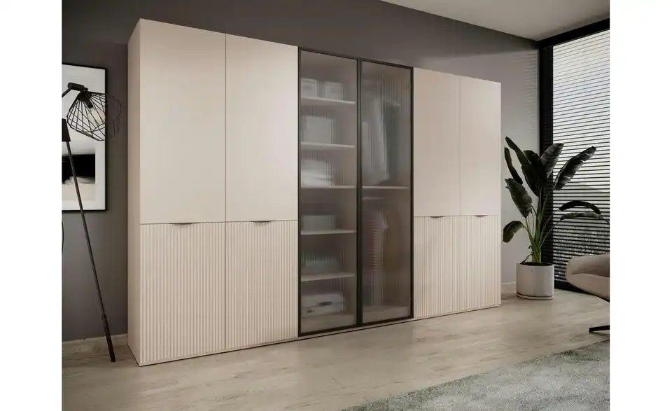 Drehtürenschrank 6 türig Sandbox BHL 303|200|51 cm
