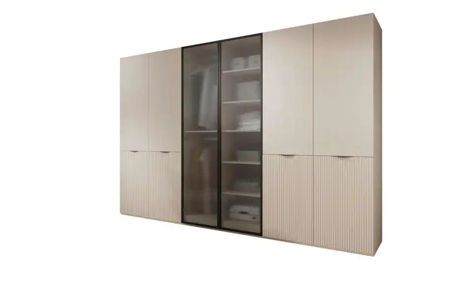 Drehtürenschrank 6 türig Sandbox BHL 303|200|51 cm