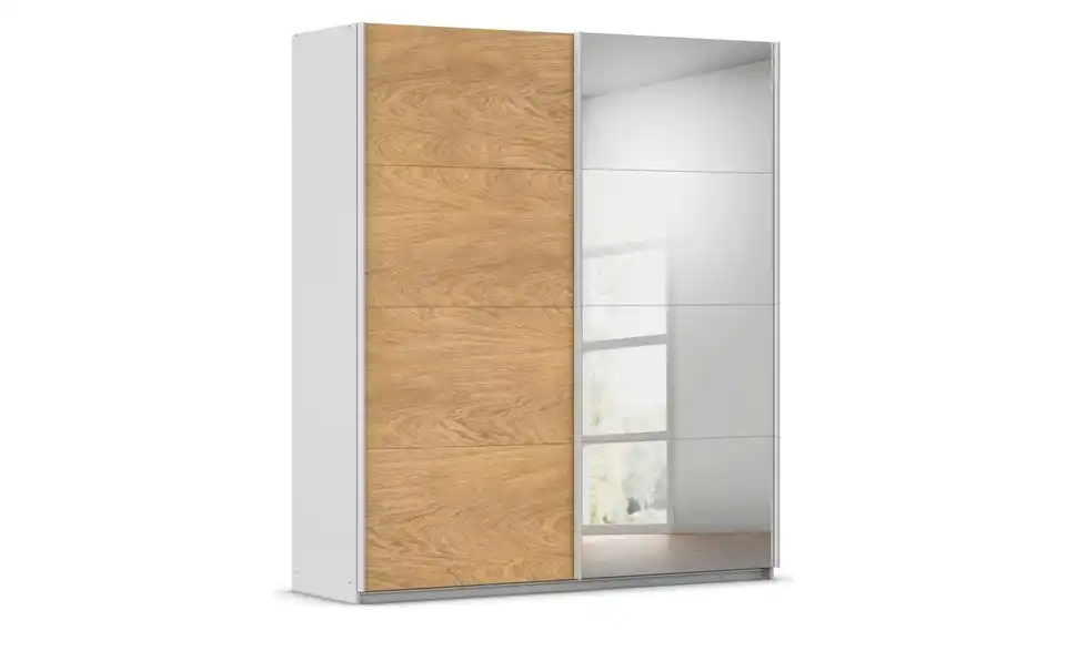 Schwebetürenschrank mit Spiegel Malva Extra BHL 181|210|62 cm