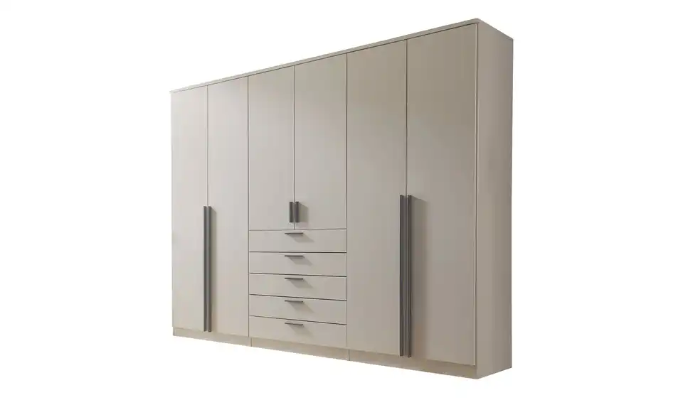 Drehtürenschrank 6-türig, Cashmere, mit Einlegeböden Amesbury BHT 270|210|52 cm
