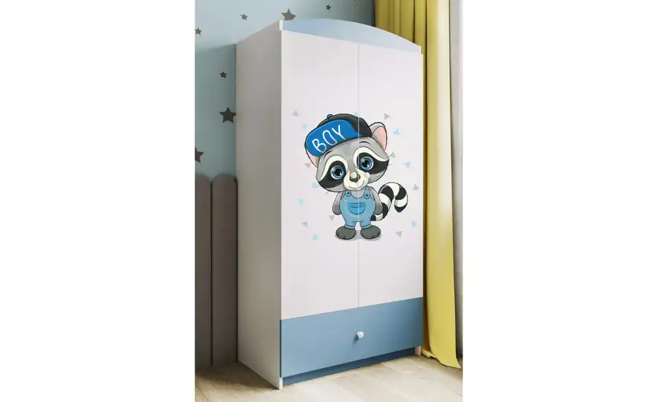 Kleiderschrank Waschbär BHL 90|181,2|52 cm