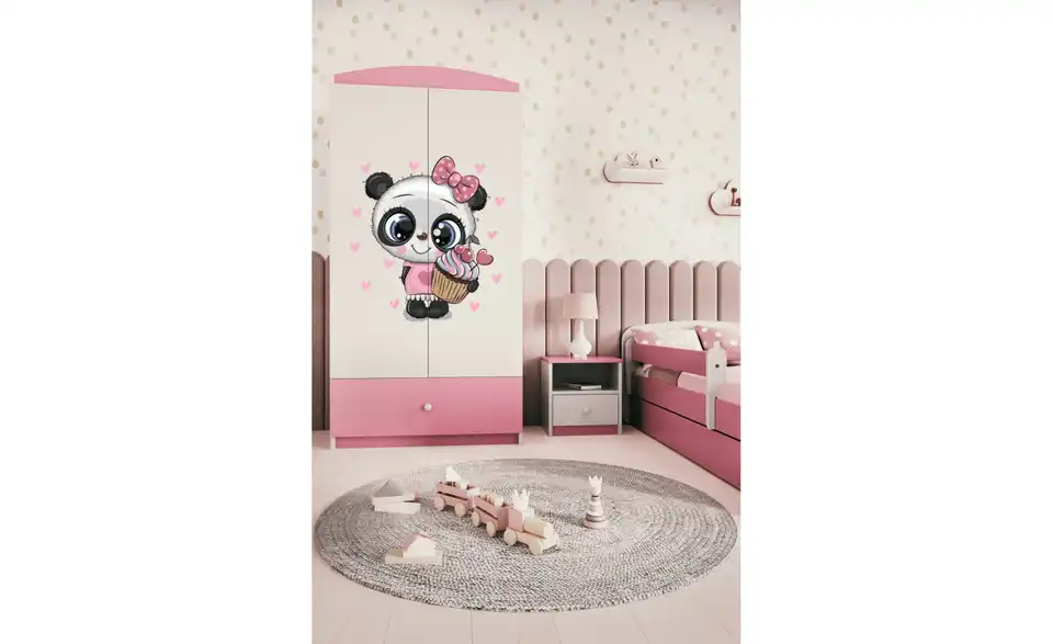 Kleiderschrank Panda BHL 90|181,2|52 cm