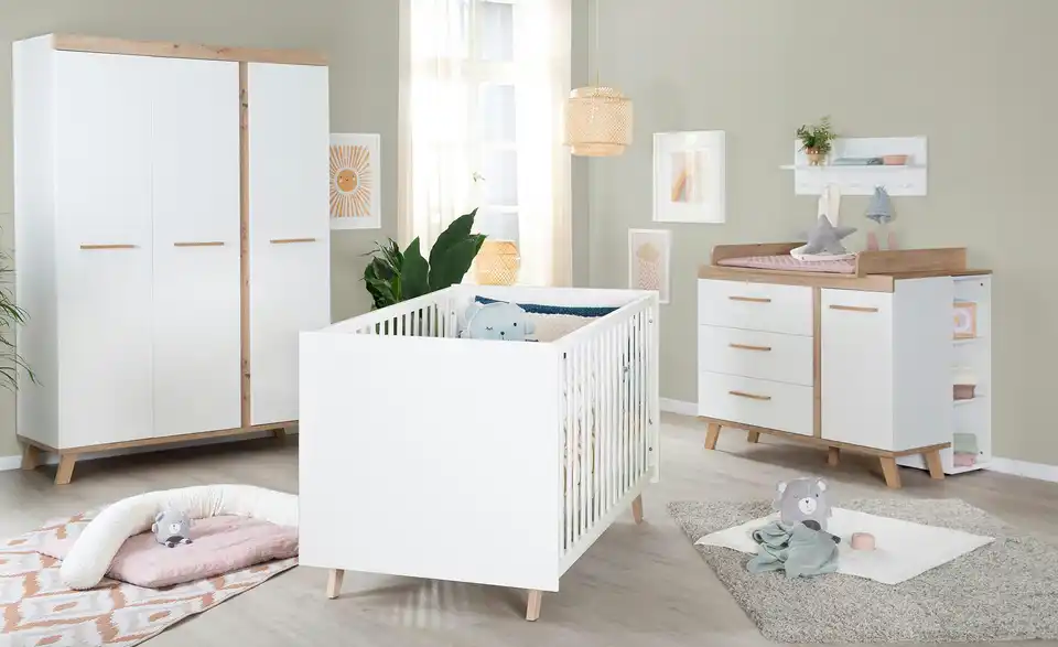 Roba Kombi-Kinderbett Smile BHL 76|90,5|142 cm