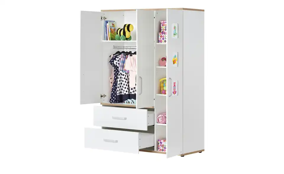 Mia u0026 Mo Kleiderschrank Clea BHT 135|193|55 cm